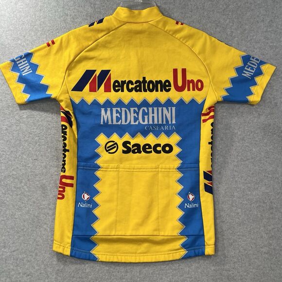 MERCATONE UNO MEDEGHINI 1994 Nalini  Med Cycling terry jersey Vintage 90s - Picture 2 of 11